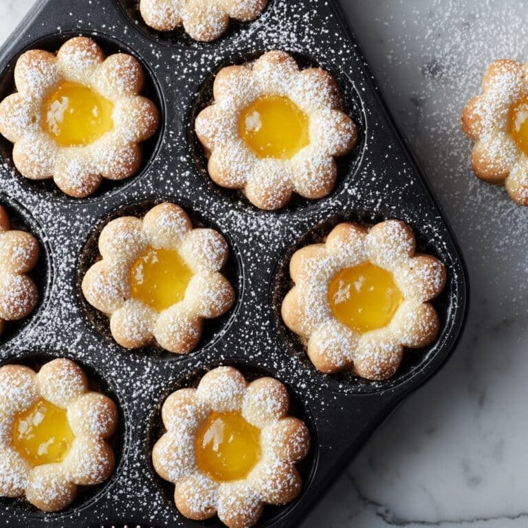 Mini Lemon Tartlets with Lemon Curd Recipe